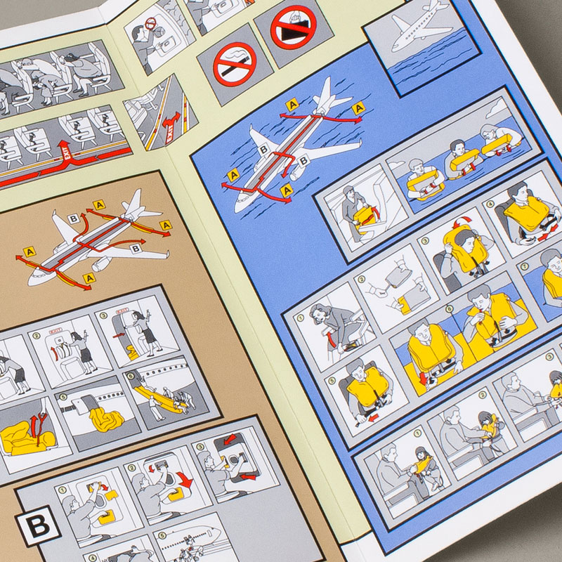 Aircraft Safety Information Cards - US Airways