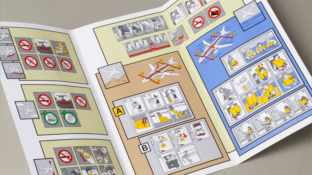 Aircraft Safety Information Cards