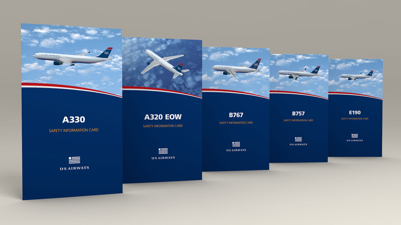 Aircraft Safety Information Cards