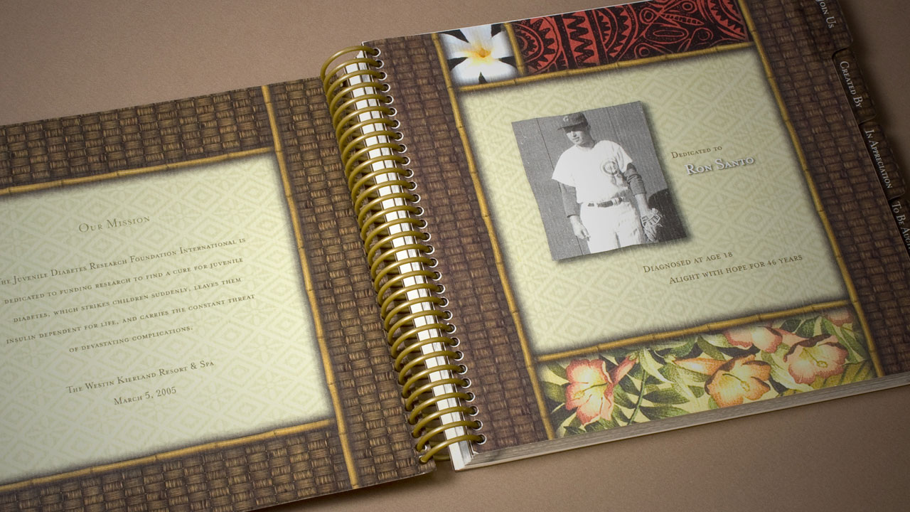 Fundraiser collateral