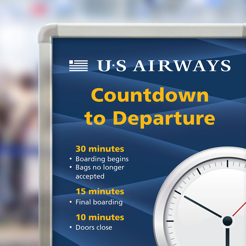 Worldwide Soft Signage System - US Airways