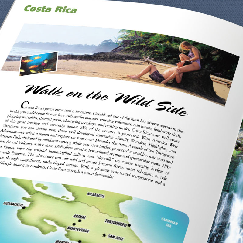 Vacations Magazine-Catalog - America West Airlines